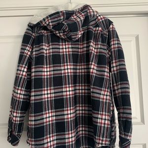 Black and red flannel